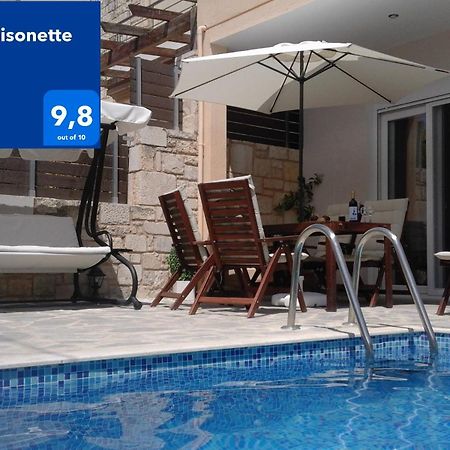“Theeporto” Maisonette With Pool Γούβες Εξωτερικό φωτογραφία